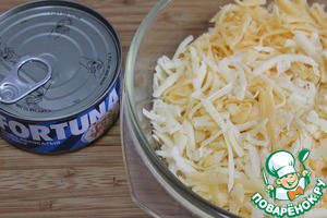 Сырный рулет с тунцом Сырный рулет с тунцом