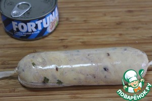 Сырный рулет с тунцом Сырный рулет с тунцом