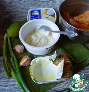 Сырный соус к жареной курице Сырный соус к жареной курице