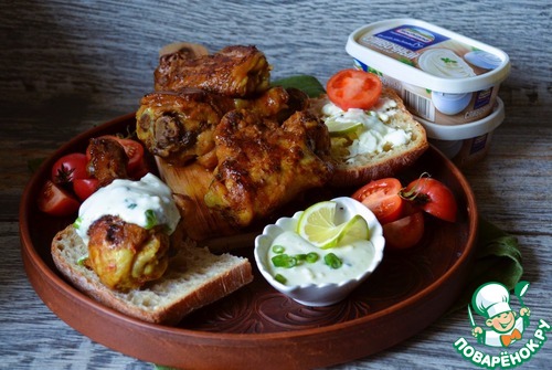 Сырный соус к жареной курице Сырный соус к жареной курице