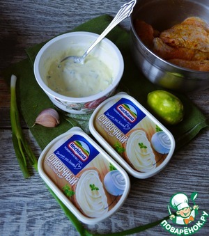 Сырный соус к жареной курице Сырный соус к жареной курице