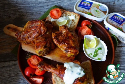 Сырный соус к жареной курице Сырный соус к жареной курице