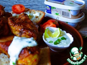 Сырный соус к жареной курице Сырный соус к жареной курице