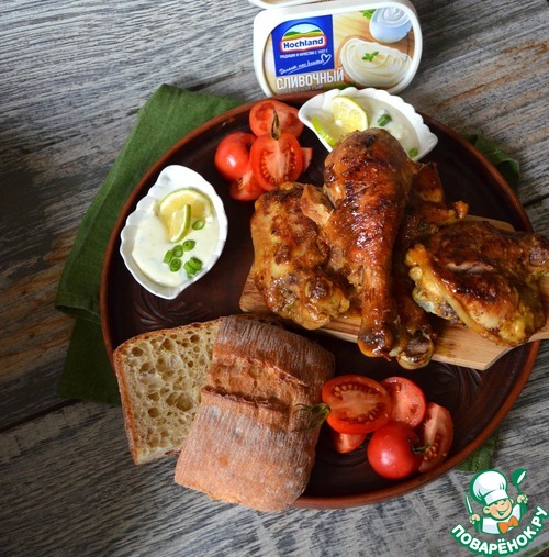 Сырный соус к жареной курице Сырный соус к жареной курице