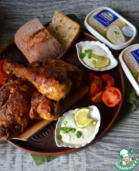 Сырный соус к жареной курице Сырный соус к жареной курице