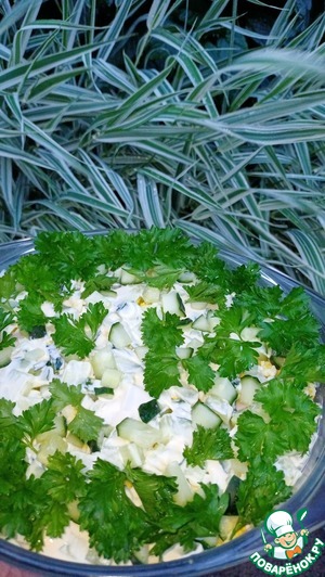 Сытный и ходовой салат с ветчиной Сытный и ходовой салат с ветчиной