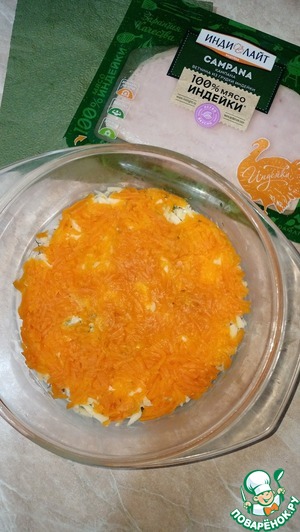 Сытный и ходовой салат с ветчиной Сытный и ходовой салат с ветчиной