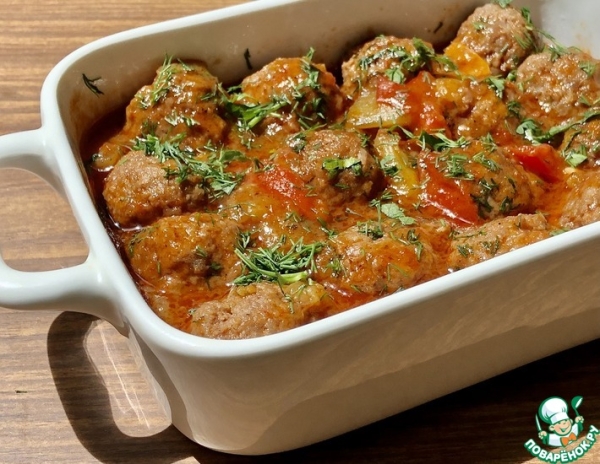 Тефтели в бархатистом соусе "Дело тонкое" Тефтели в бархатистом соусе "Дело тонкое"