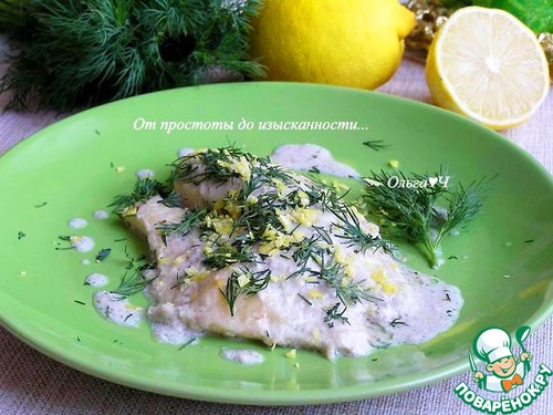 Тилапия в кокосово-лимонном соусе Тилапия в кокосово-лимонном соусе