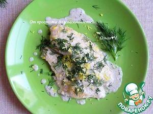 Тилапия в кокосово-лимонном соусе Тилапия в кокосово-лимонном соусе