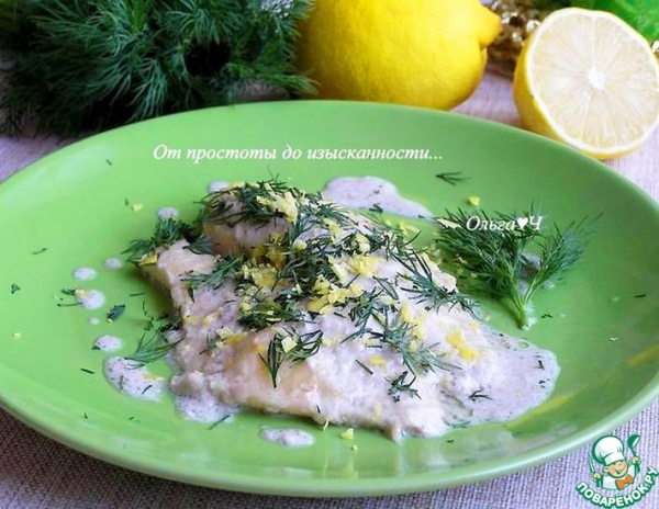 Тилапия в кокосово-лимонном соусе Тилапия в кокосово-лимонном соусе