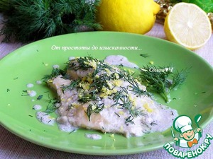 Тилапия в кокосово-лимонном соусе Тилапия в кокосово-лимонном соусе