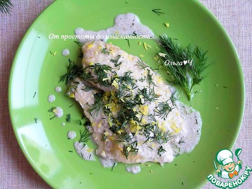 Тилапия в кокосово-лимонном соусе Тилапия в кокосово-лимонном соусе