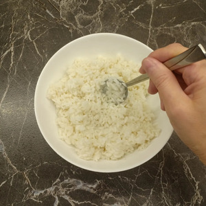 Тяхан с курицей и овощами