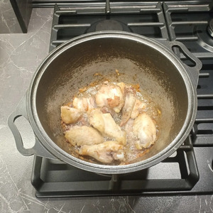 Тяхан с курицей и овощами