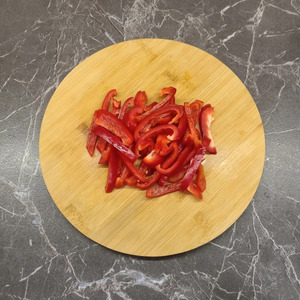 Тяхан с курицей и овощами