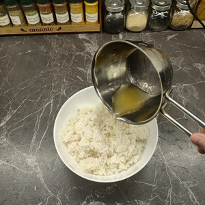 Тяхан с курицей и овощами