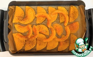 Тёплый салат из тыквы Тёплый салат из тыквы