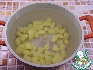 Томатный суп с тунцом и нутом