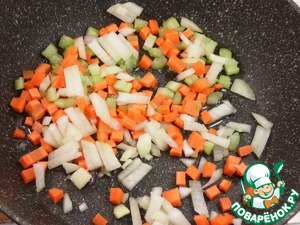 Томатный суп с тунцом и нутом