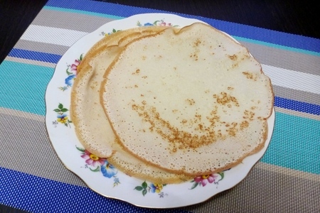 Тонкие блинчики на дрожжах #пушкинкулинар Тонкие блинчики на дрожжах #пушкинкулинар