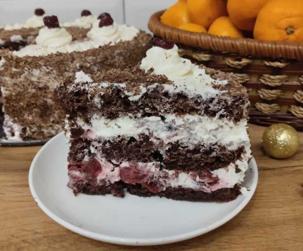 Торт "черный лес"