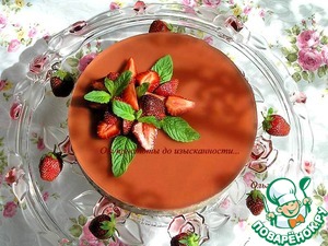 Торт "Два шоколада и лесные ягоды" Торт "Два шоколада и лесные ягоды"