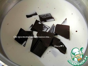 Торт "Два шоколада и лесные ягоды" Торт "Два шоколада и лесные ягоды"