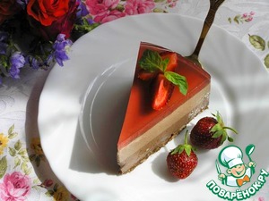 Торт "Два шоколада и лесные ягоды" Торт "Два шоколада и лесные ягоды"