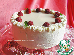 Торт "Малиновая роскошь"