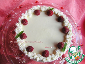 Торт "Малиновая роскошь"