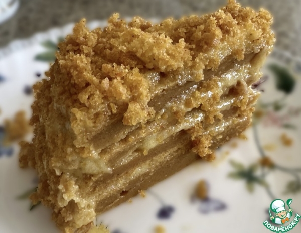 Торт морковный постный Торт морковный постный