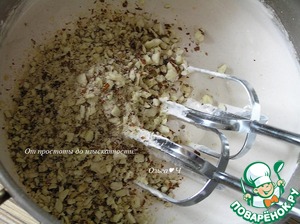 Торт-мороженое с безе и малиной Торт-мороженое с безе и малиной