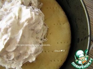 Торт-мороженое с безе и малиной Торт-мороженое с безе и малиной