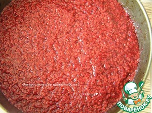 Торт-мороженое с безе и малиной Торт-мороженое с безе и малиной