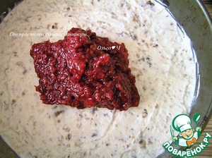 Торт-мороженое с безе и малиной Торт-мороженое с безе и малиной