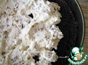 Торт-мороженое с безе и малиной Торт-мороженое с безе и малиной