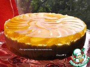 Торт "Осенний поцелуй после жаркого лета" Торт "Осенний поцелуй после жаркого лета"