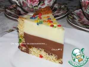 Торт "Пасхальный" из кексов или куличей