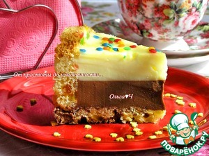 Торт "Пасхальный" из кексов или куличей