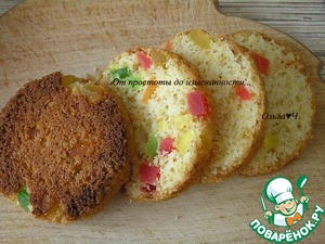 Торт "Пасхальный" из кексов или куличей