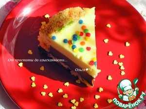 Торт "Пасхальный" из кексов или куличей