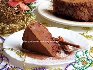 Торт "Рождественский трюфель"