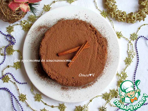 Торт "Рождественский трюфель"