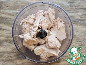 Торт-салат со свеклой и индейкой Торт-салат со свеклой и индейкой