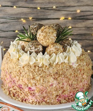 Торт-салат со свеклой и индейкой Торт-салат со свеклой и индейкой