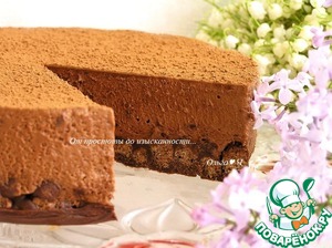 Торт "Шоколадный трюфель" без выпечки Торт "Шоколадный трюфель" без выпечки