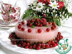 Торт-желе с гуавой Торт-желе с гуавой