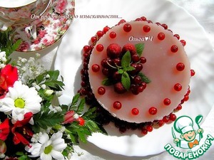 Торт-желе с гуавой Торт-желе с гуавой