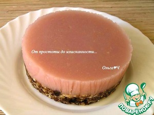 Торт-желе с гуавой Торт-желе с гуавой